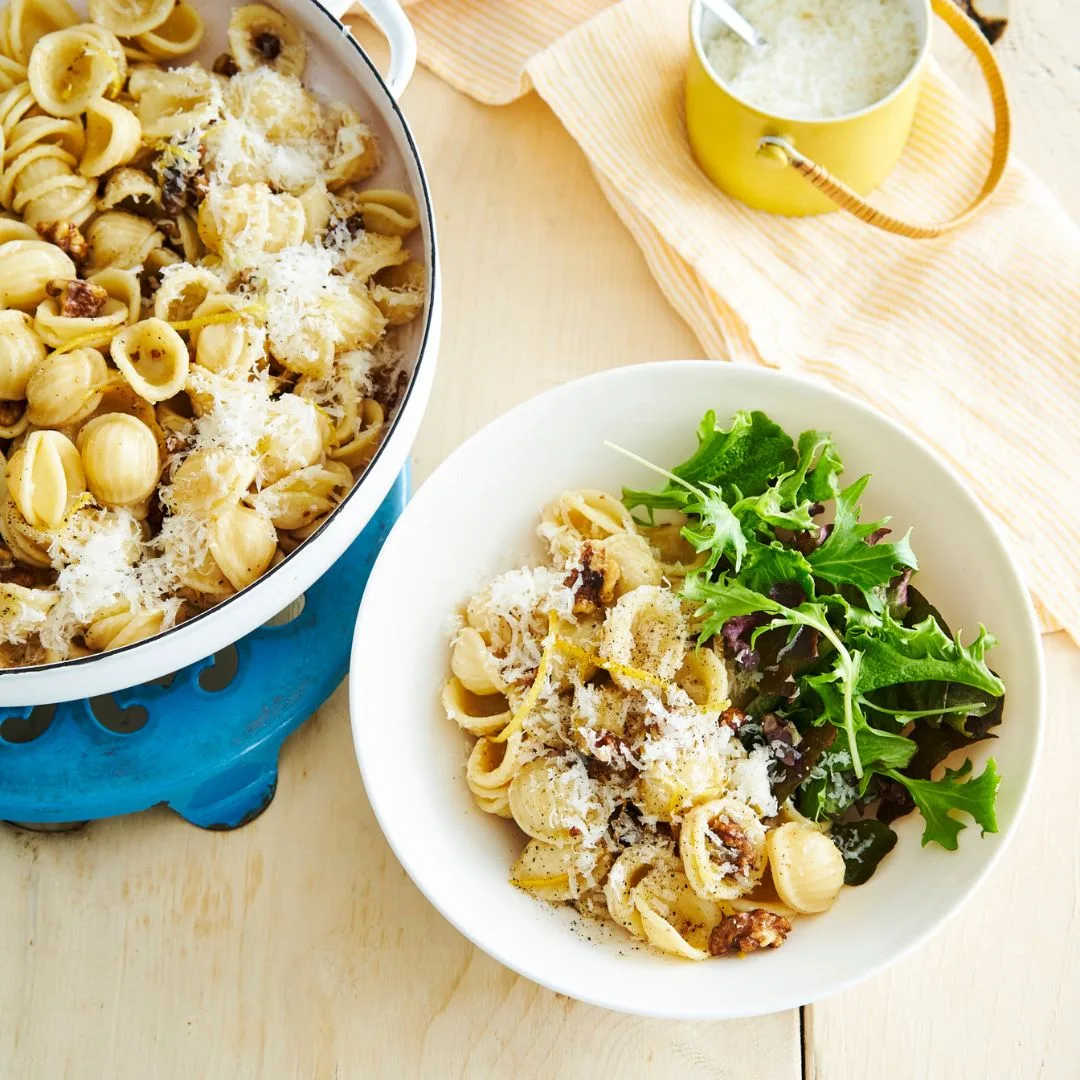 Julie Goodwin's orecchiette with walnut burnt butter sauce