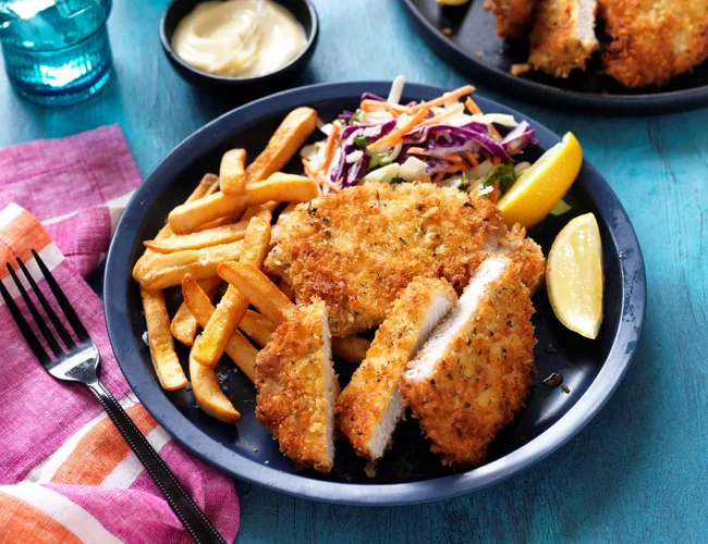 pork herb schntizels