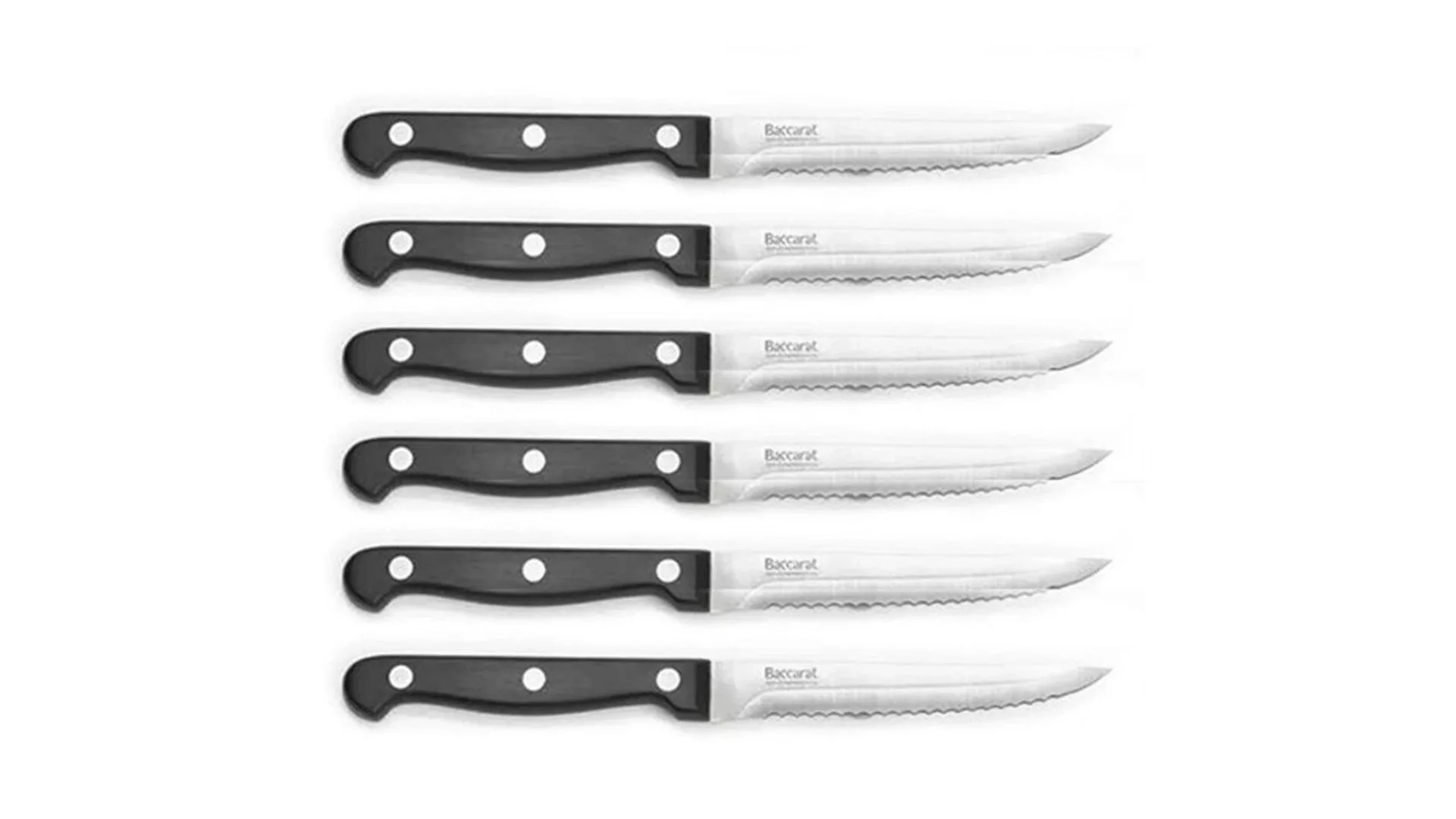 Baccarat SABRE 6 Piece Steak Knife Set