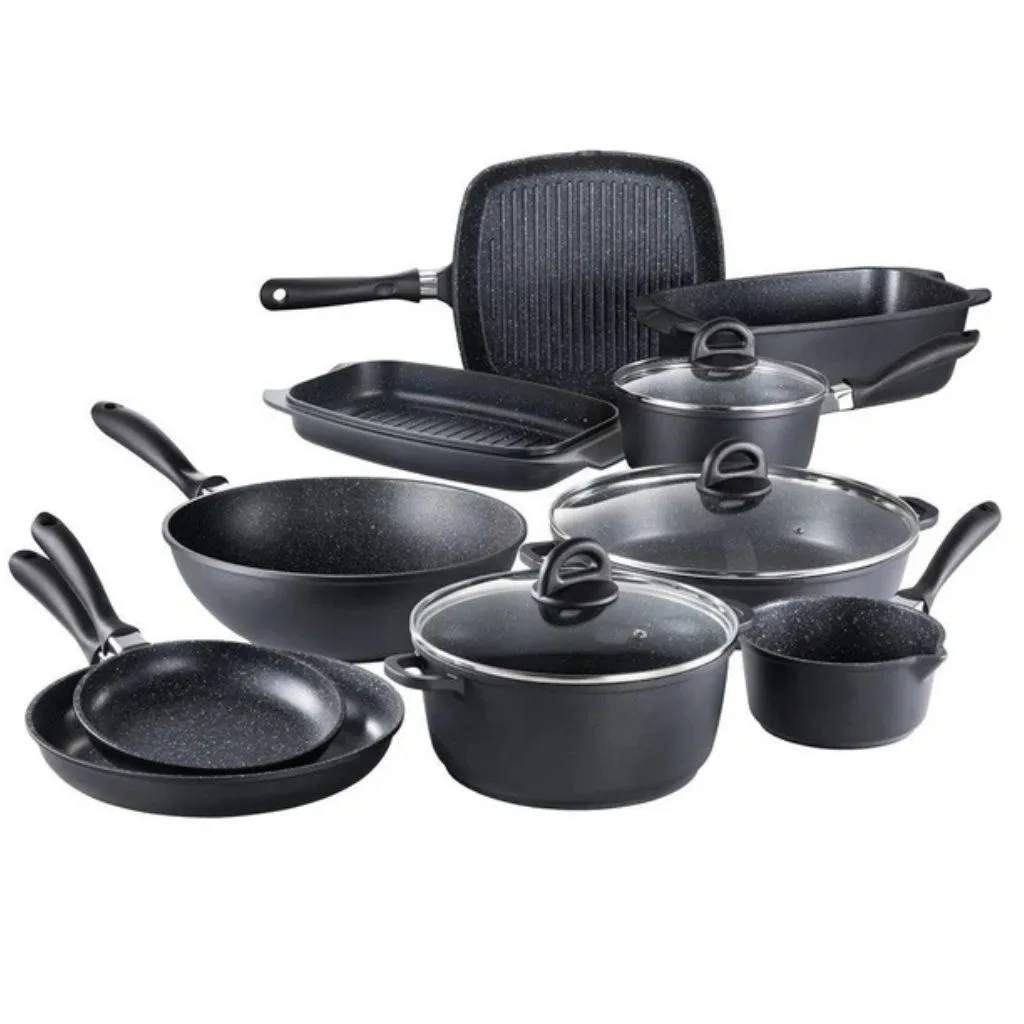 Baccarat STONE 10 Piece Cookware Set with Wok