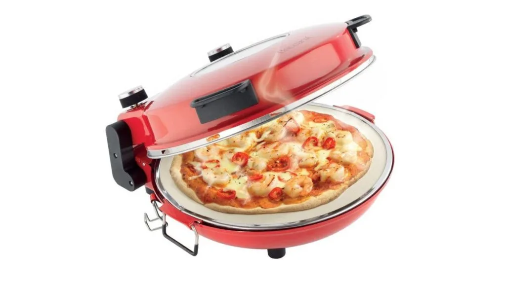 Baccarat The Gourmet Slice Pizza Oven Red