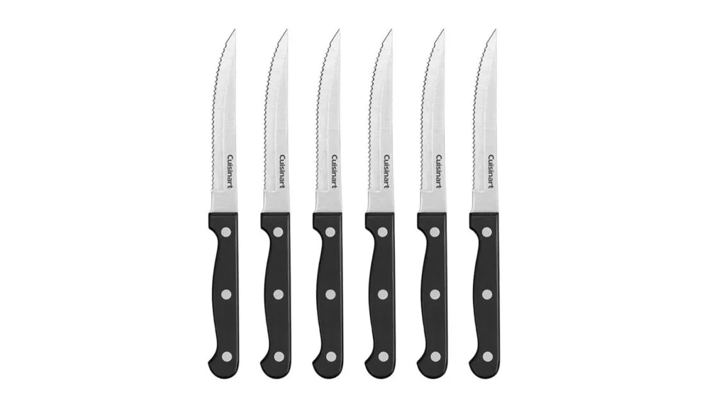 Cuisinart C77TR-6PSK Triple Rivet Collection 6-Piece Steak Knife Set