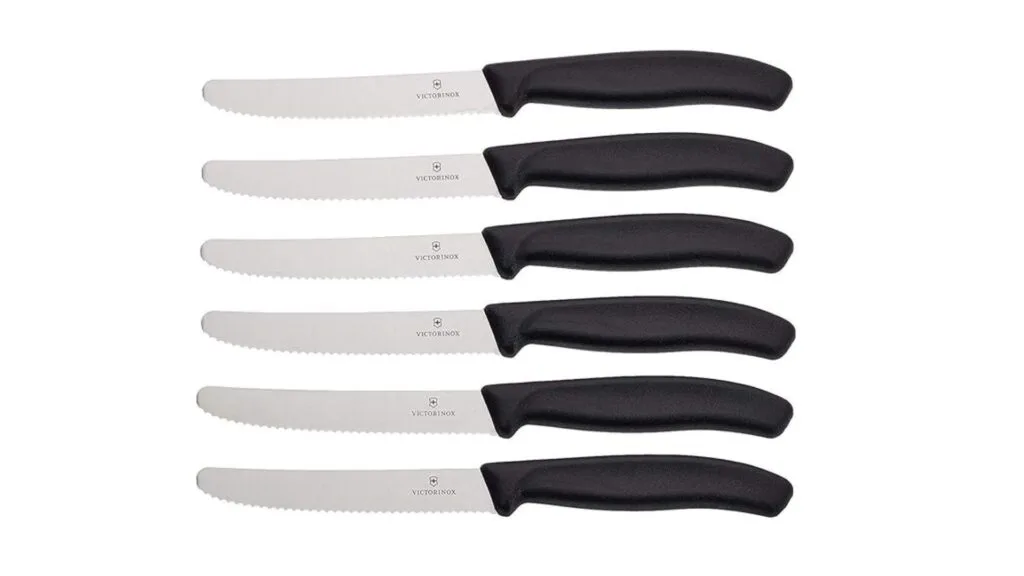 Victorinox 6-Piece Wavy Edge Steak and Tomato Knife