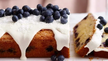 Gluten-free blueberry cake