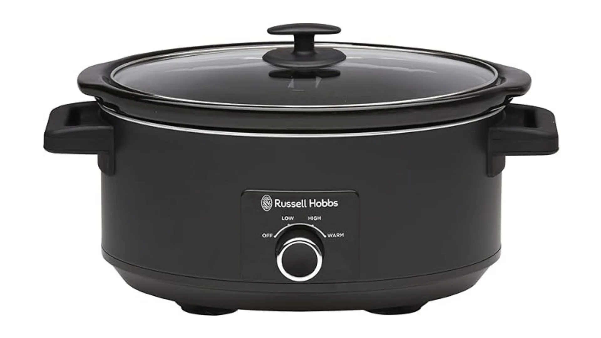 Russell Hobbs 7L Slow Cooker in matte black colour