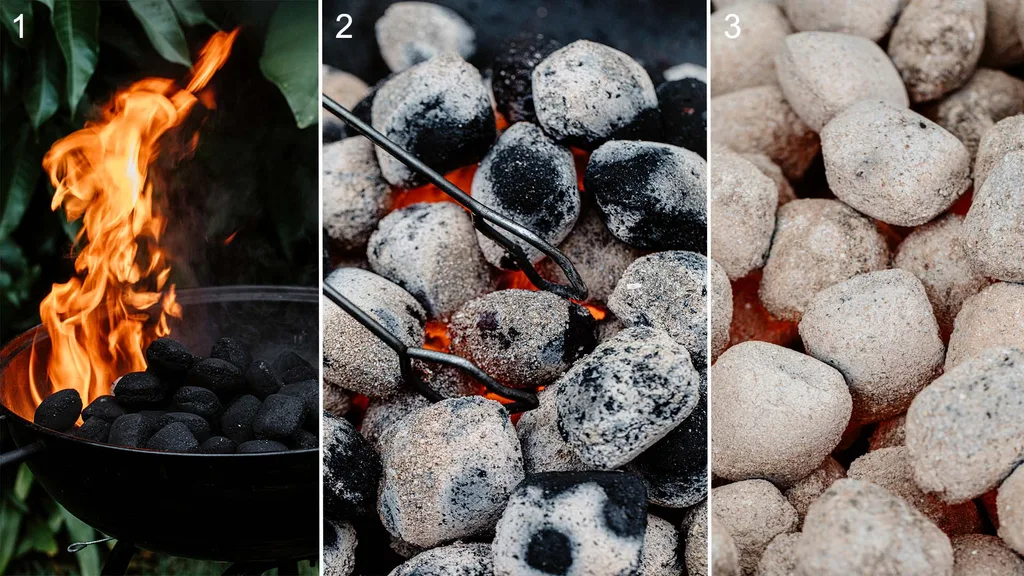 How to prepare a charcoal barbecue