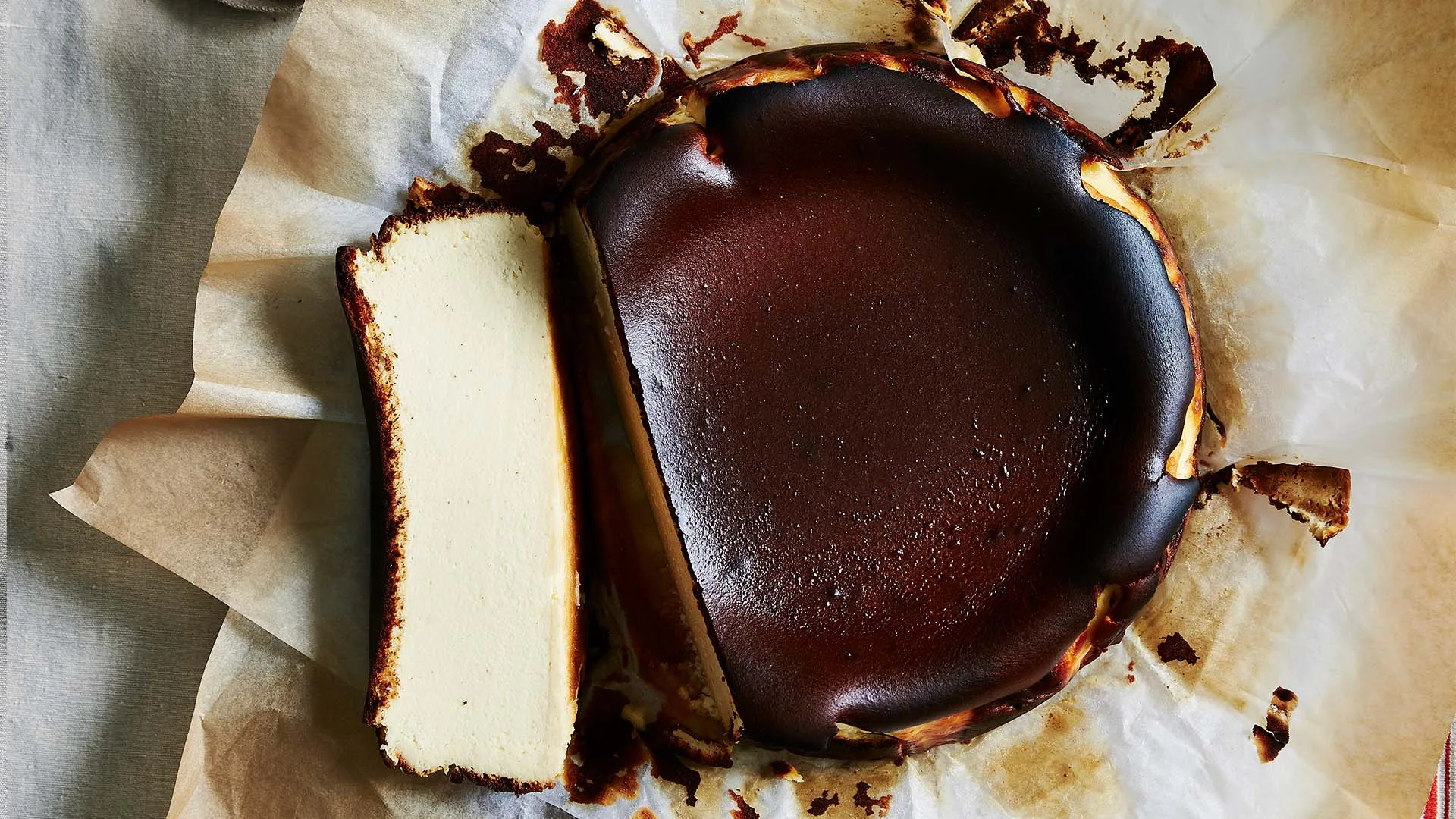 Basque cheesecake