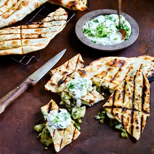 Bolani (stuffed Afghan flatbread)