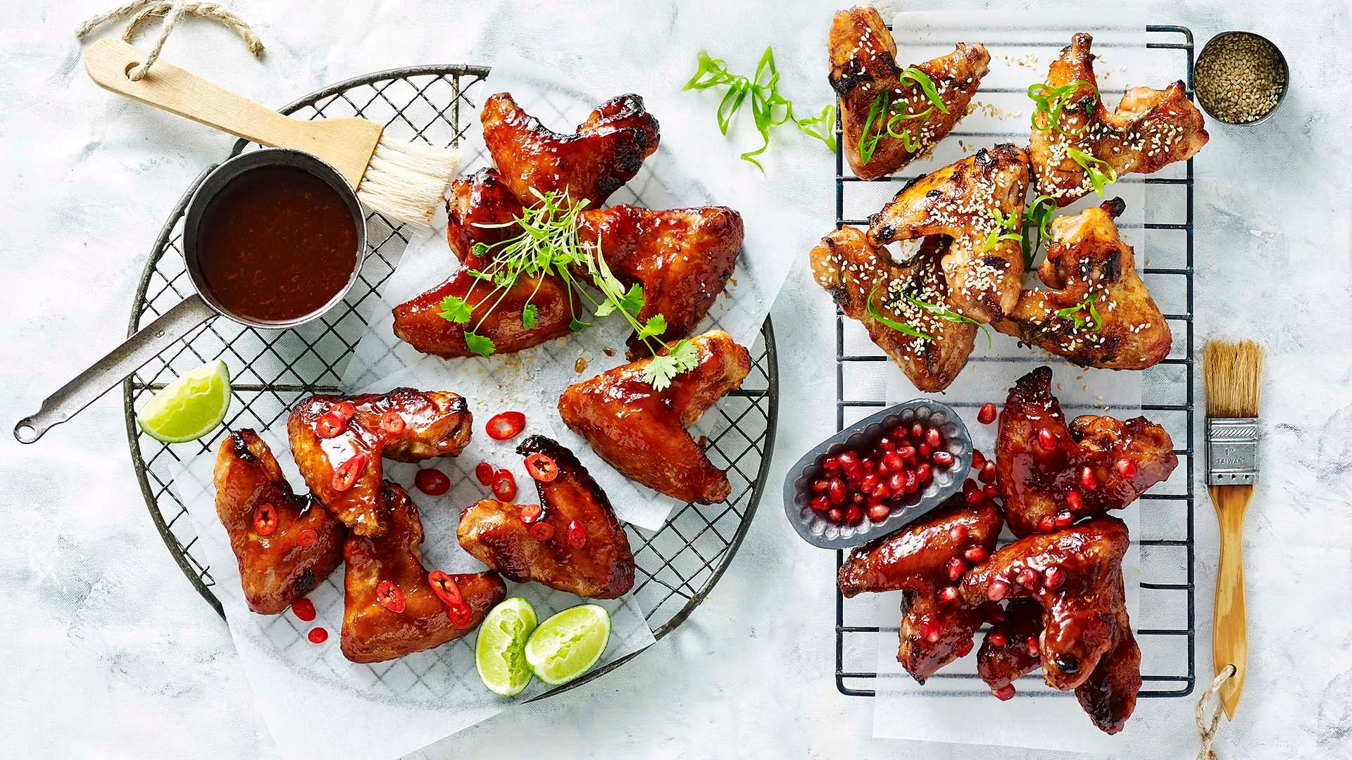Fourways with air fryer chicken wings Women's Weekly Food