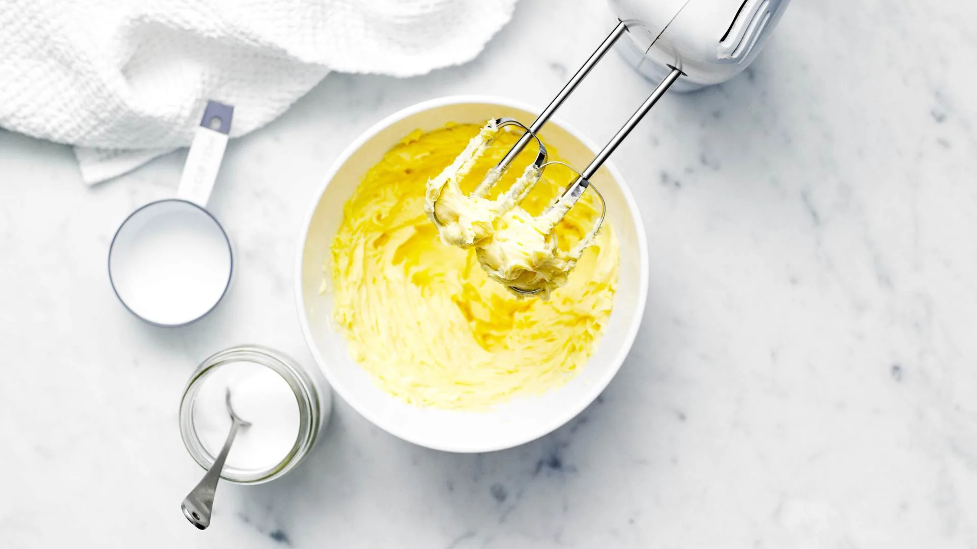 How to cream the butter and sugar for biscuit recipes