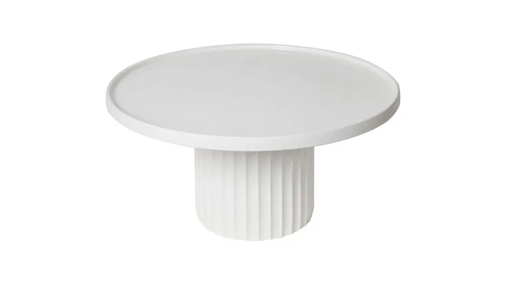 Robert Gordon Lume Cake Stand in White