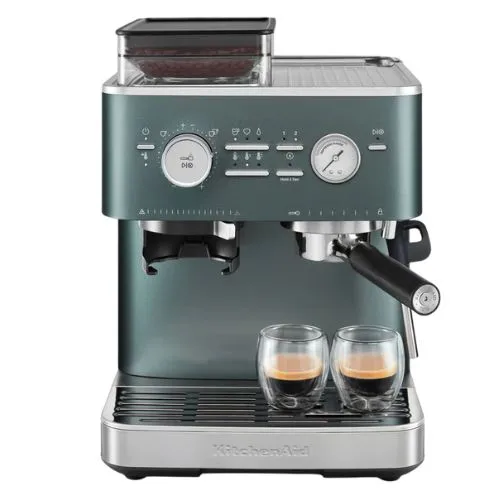 Kitchenaid Semi Automatic Espresso Machine with Burr Grinder Juniper - Black Friday coffee machines