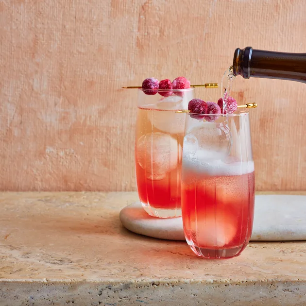 Cranberry & ginger Christmas mimosa | Women's Weekly Food