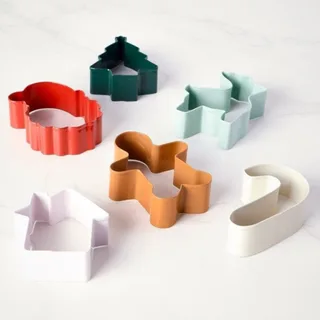 The Cooks Collective Christmas Cookie Cutter Set of 6 (Myer)