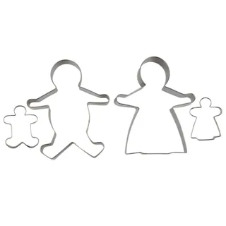 Avanti Gingerbread Family 4-set Cookie Cutters (Kitchen Warehouse)