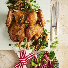 Women's Weekly butterflied roast turkey