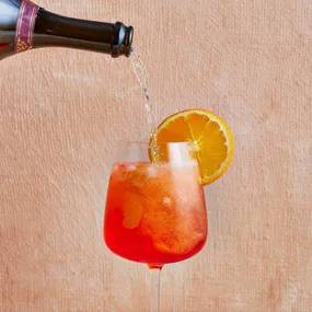 Aperol spritz cocktail