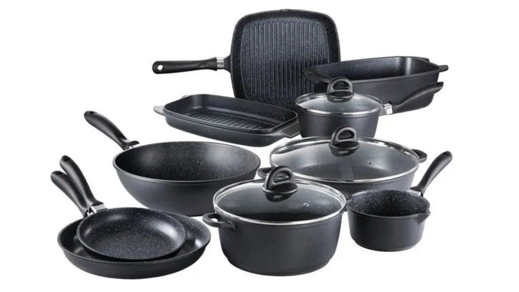 Baccarat STONE 10 Piece Cookware Set with Wok