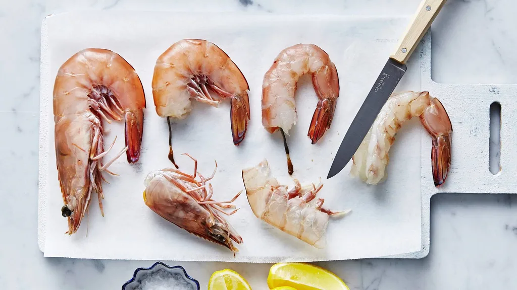 How to shell and devein prawns