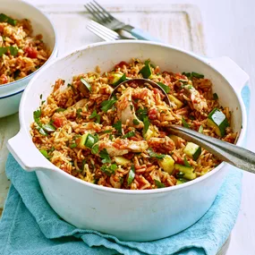 One pot chicken and rice