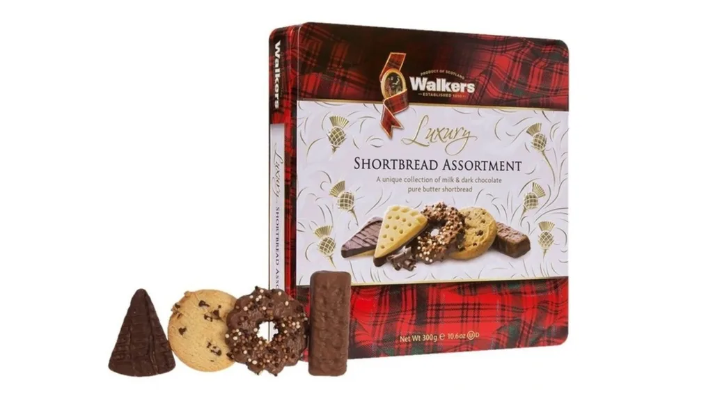 Walkers Luxury Shortbread Assorted Tin 300g