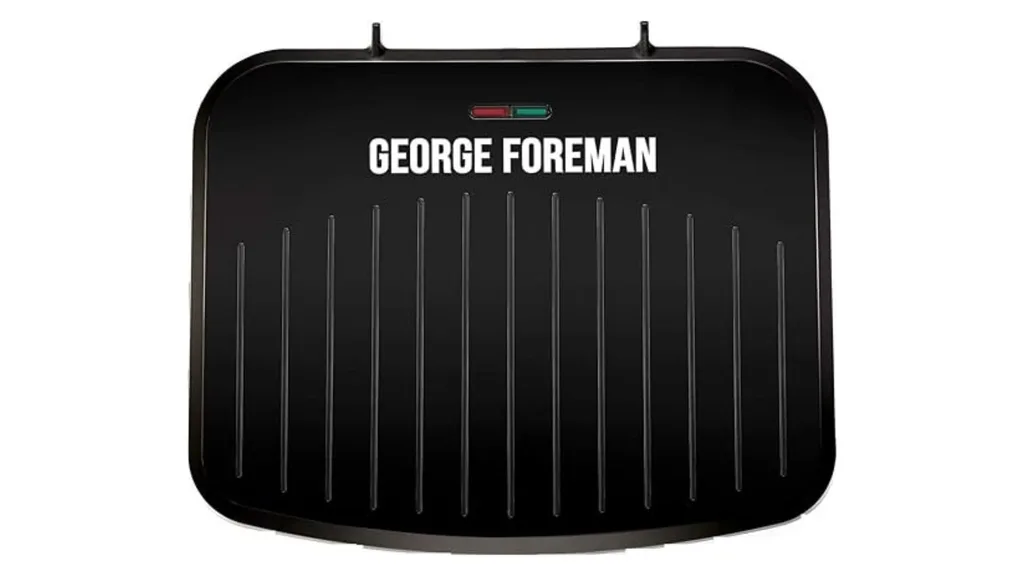 George Foreman Medium Electric Fit Grill in black