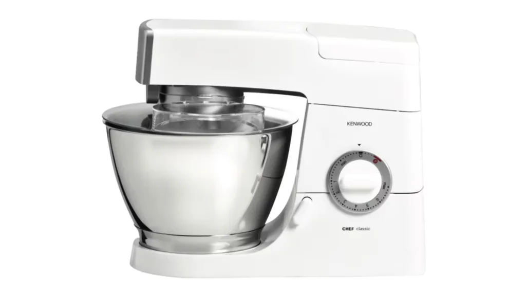 Kenwood Classic Chef Size Stand Mixer - white with silver trim