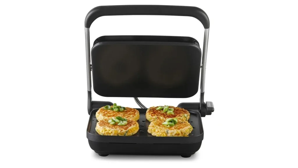 Sunbeam Compact Sandwich Press Slice in Silver