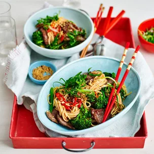 Julie Goodwin’s char siu pork noodle stir-fry
