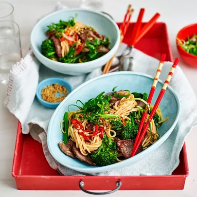 Julie Goodwin’s char siu pork noodle stir-fry