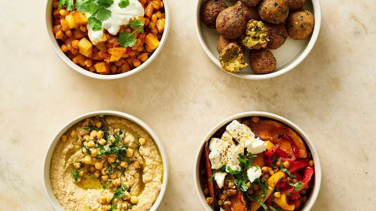 4 ways with dried chickpeas