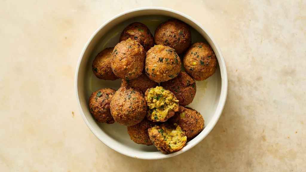Chickpea falafel