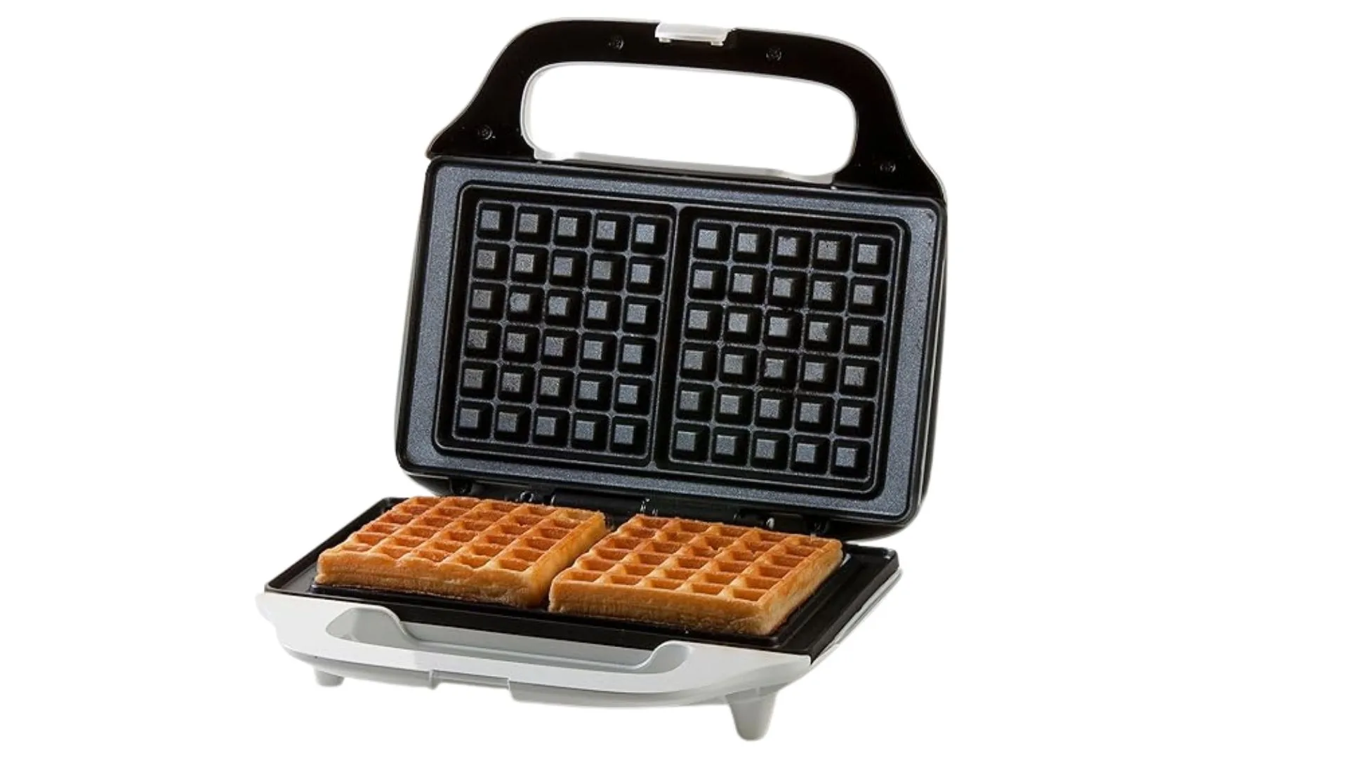 DOMO DO9133W Waffle Iron XL - Waffle Maker for Square XL Waffles 5 x 6 cm - 900 W - White