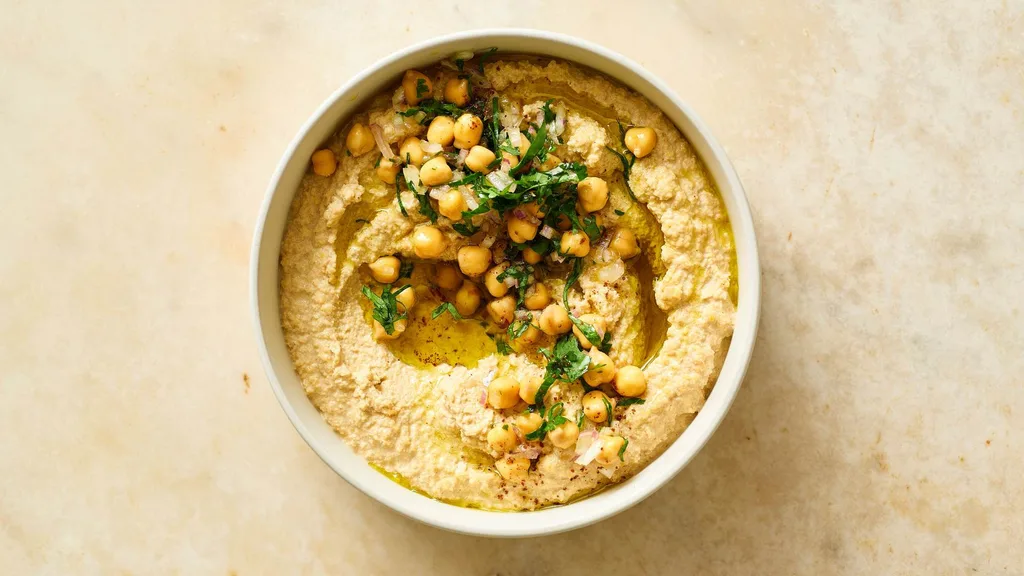 Hummus using dried chickpeas