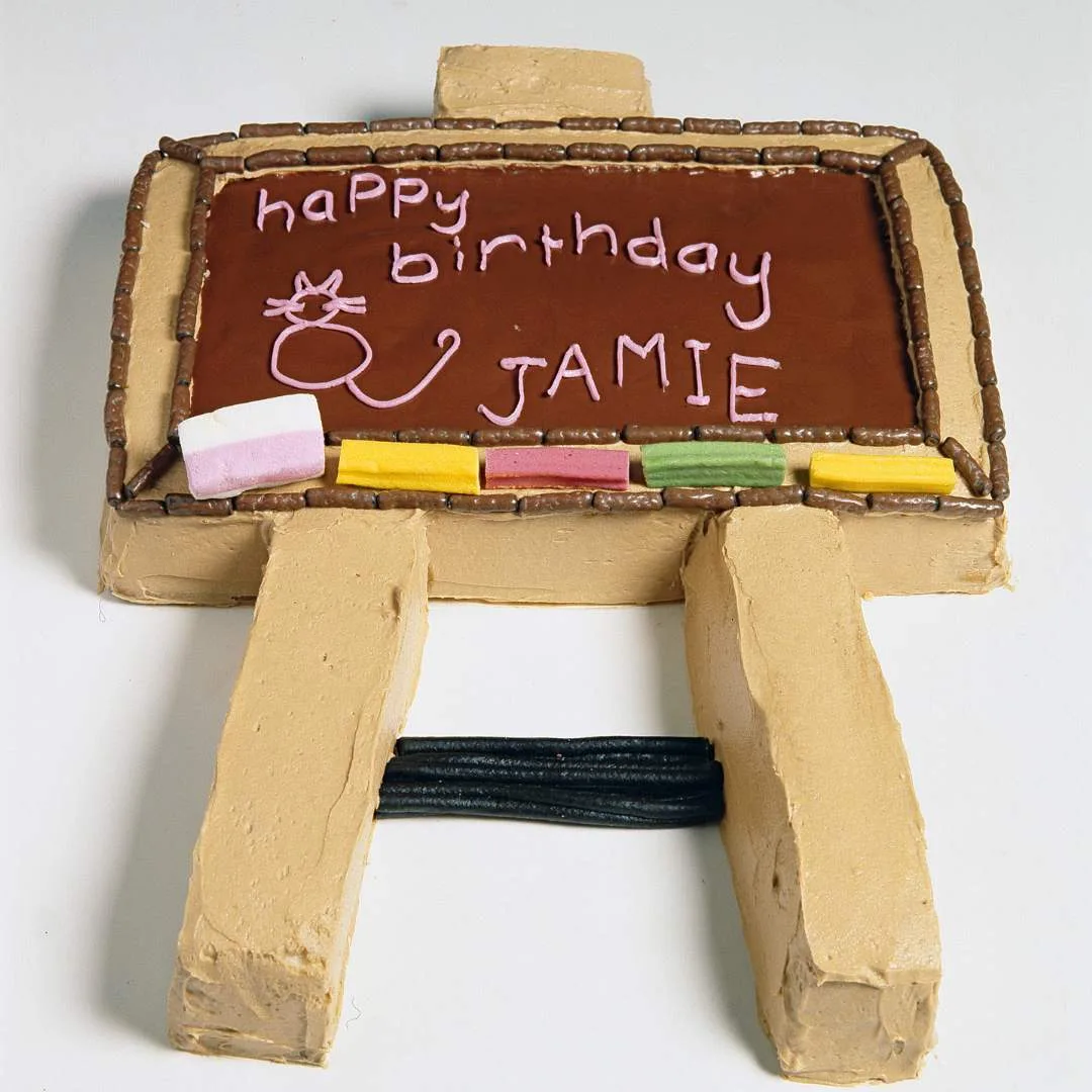 Blackboard cake