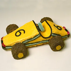 Race car cake