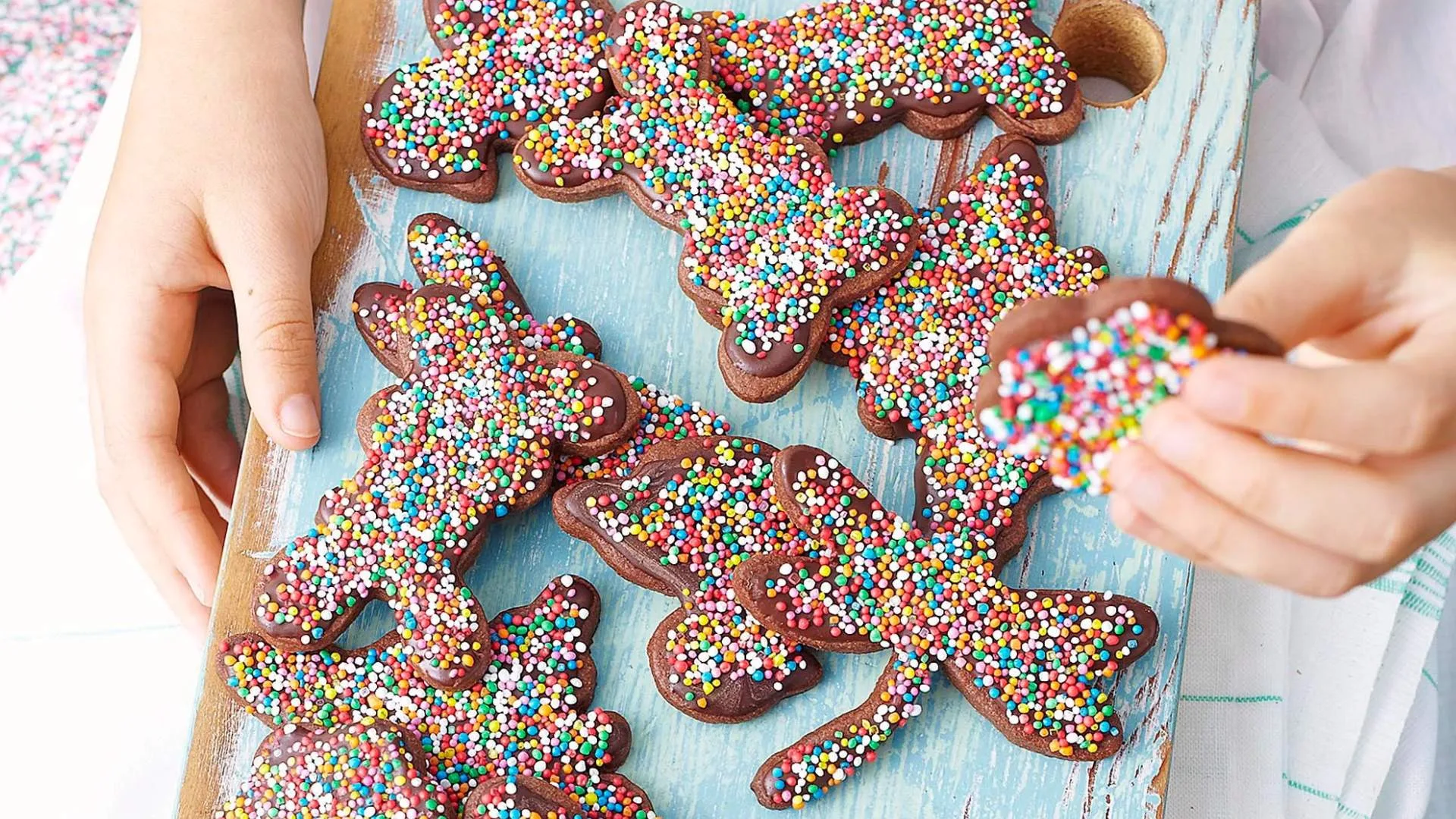 Chocolate Easter freckles