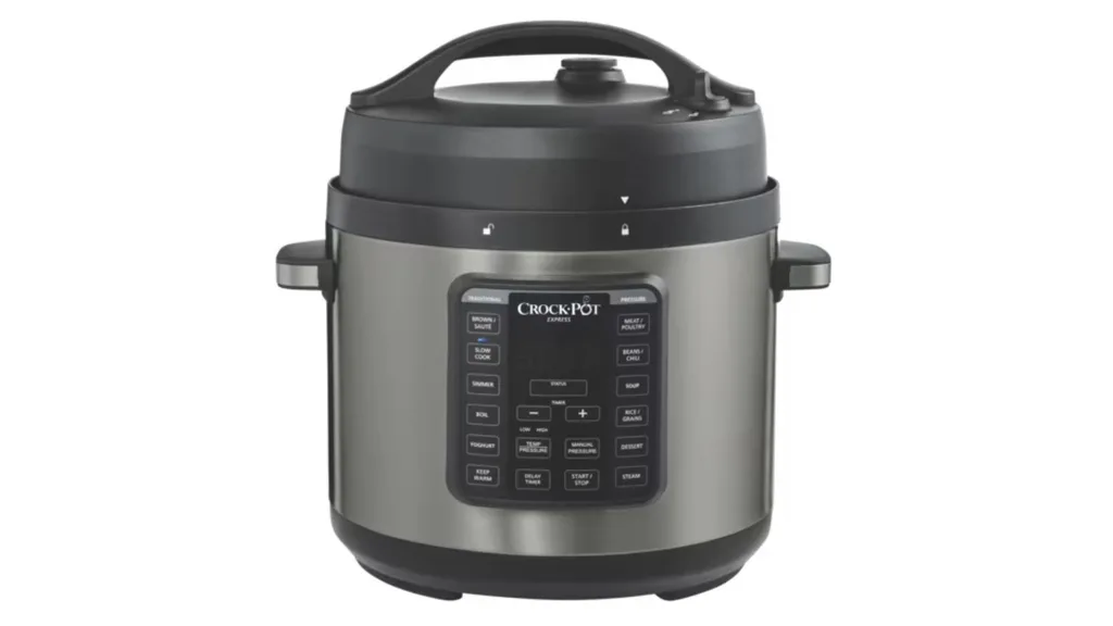 Crock Pot Express Easy Release 5.7L multi cooker in stainless steel colour