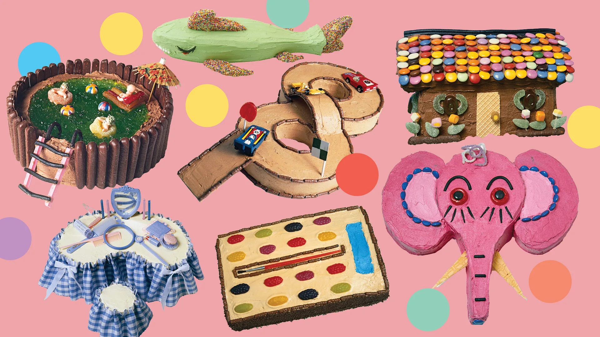 Cakes from The Australian Women’s Weekly Children’s Birthday Cake Book