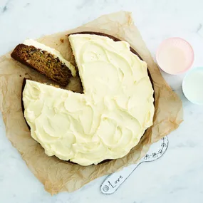 Julie Goodwin's spiced zucchini cake with cream cheese icing