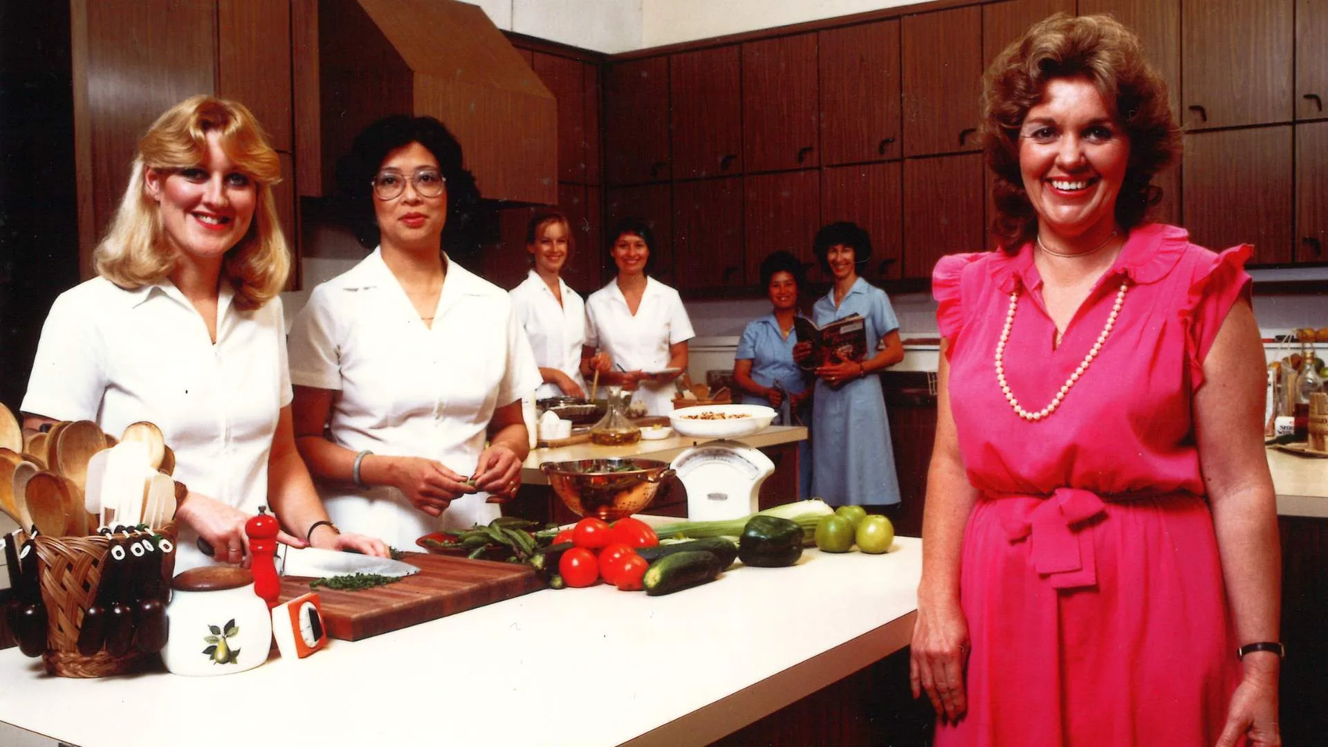 The Test Kitchen team, as lead by Pamela from 1983.