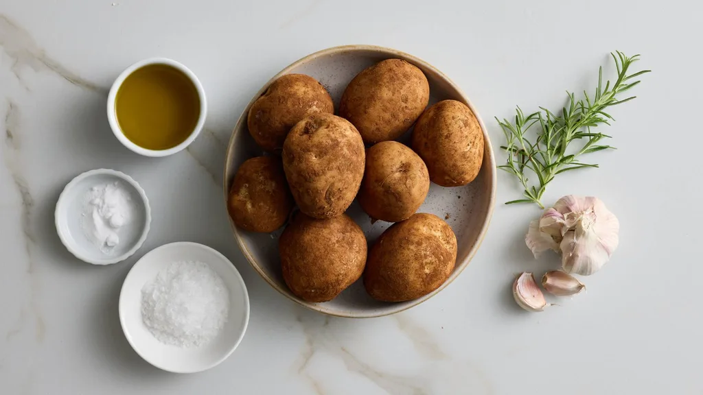 The best roast potatoes ingredients