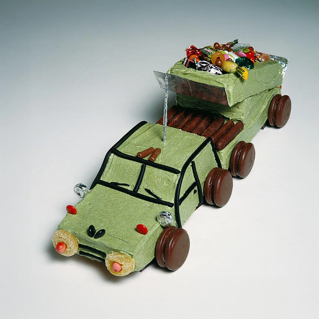The tip truck cake