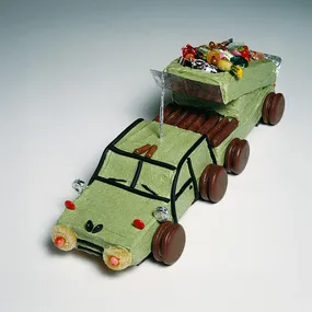 The tip truck cake
