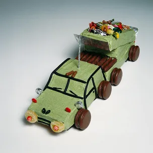 The tip truck cake