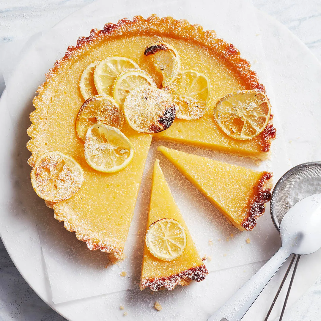 air fryer lemon tart