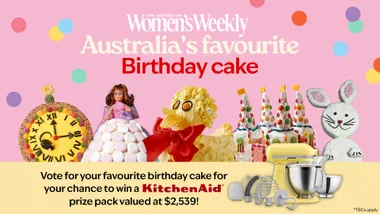 Australia’s Favourite Birthday Cake Competition: VOTE NOW!