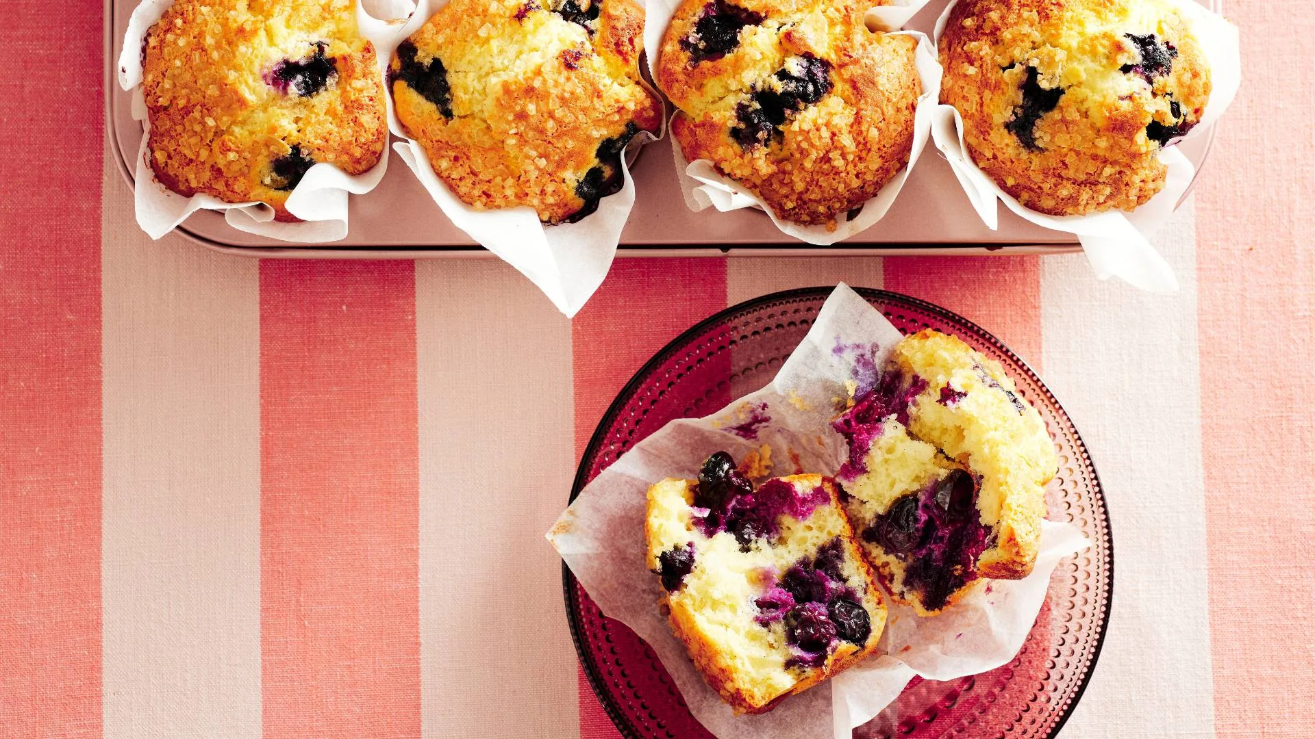 The ultimate blueberry muffins 