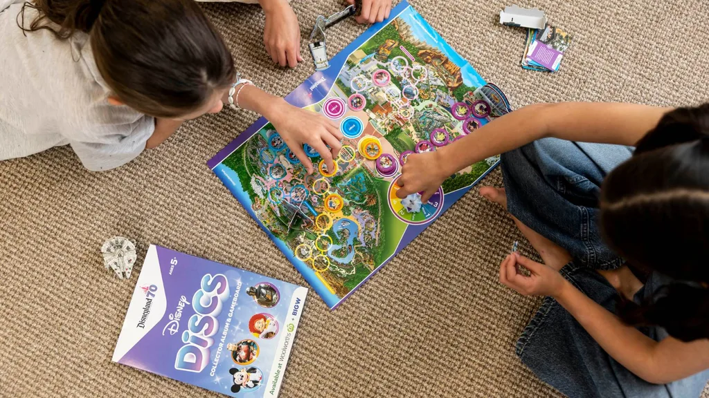 Disney Discs boardgame and cards