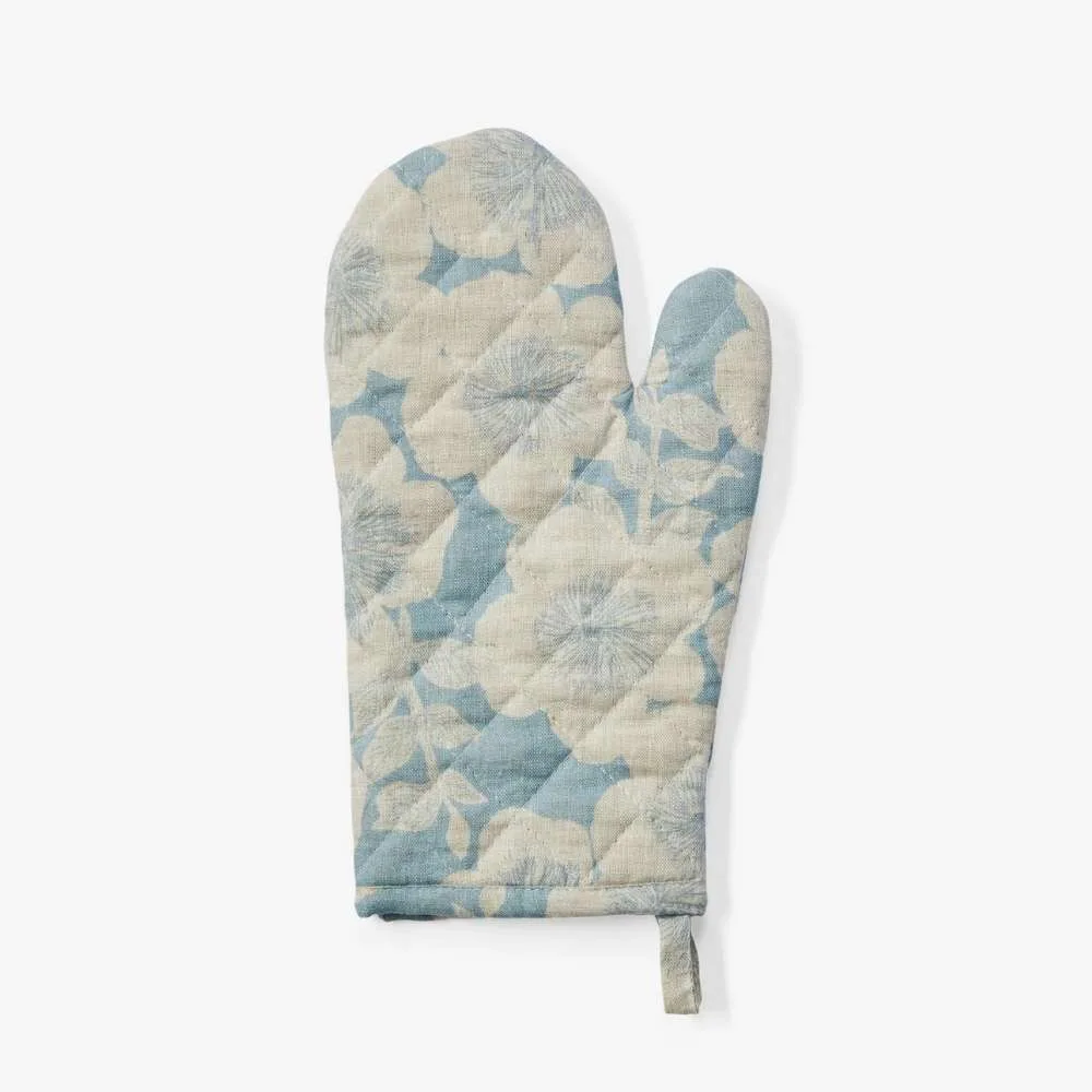 Jardin Dove Linen Oven Mitt